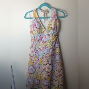 Molly New York Floral Halter Dress